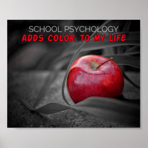 School Psychology Adds Colour To My Life Poster