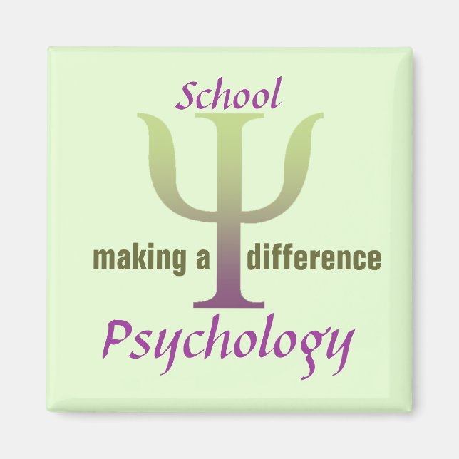 School Psychology Making a Difference Magnet (Front)