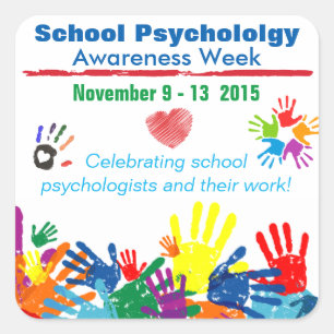 School Psychology Week 2015 Colourful Stickers
