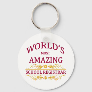 School Registrar Key Ring