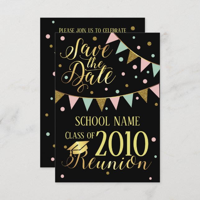 School Reunion Design Invitation (Front/Back)