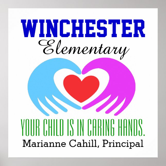 School / School District Poster - SRF (Front)