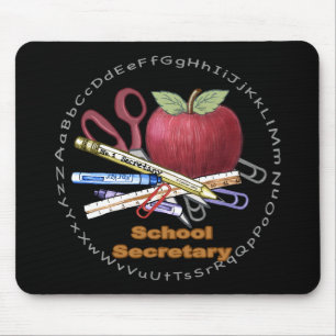 School Secretary Mouse Pad