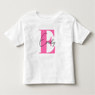 School Shirt for Girl, Custom Girls Name Shirt