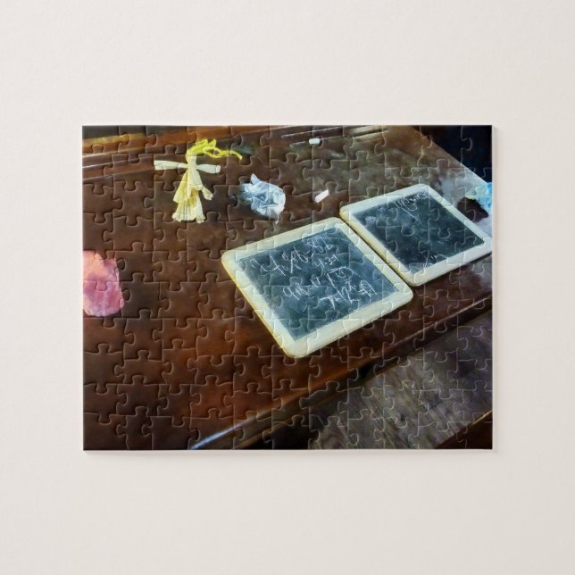 School Slates Jigsaw Puzzle (Horizontal)