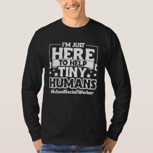 School Social Worker Appreciation for Men Women 1 T-Shirt