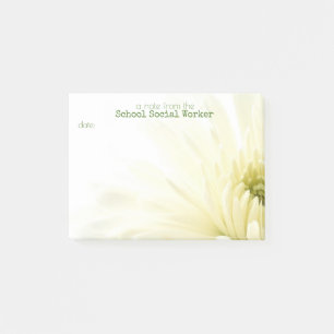 School Social Worker Post-It Note