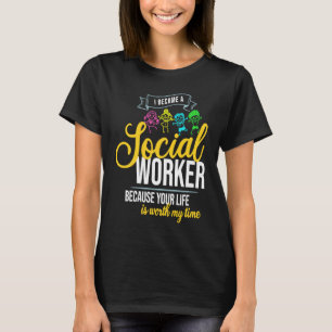 School Social Worker Quote T-Shirt