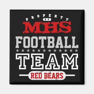 School Sport Team Magnet