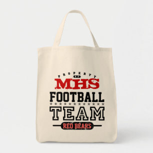 School Sport Team Tote Bag