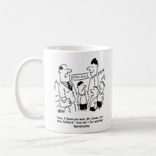 School Sports Day Fathers' Race Coffee Mug
