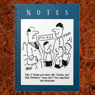 School Sports Day Fathers' Race Notebook