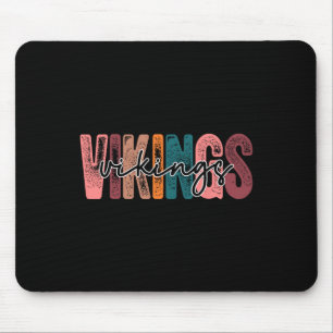 School Sports Fan Team Spirit  Mouse Pad
