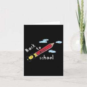 School Starts Again  Card