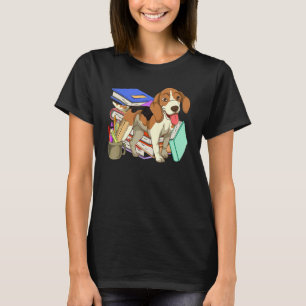 School Student Dog Owner Pet Animal Dog  Cute Beag T-Shirt