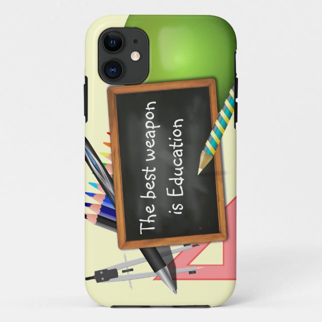 School Supplies Case-Mate iPhone Case (Back)