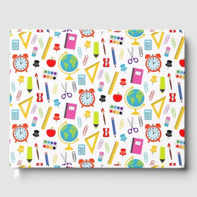 School Supplies Guest Book (Front)
