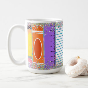 School Supplies Sparkles Coffee Mug