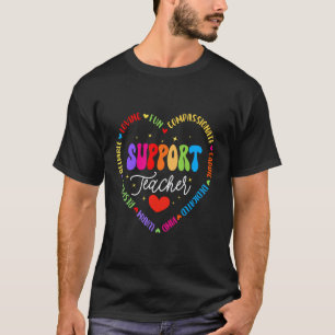 School Support Services Team Support Teacher Crew T-Shirt