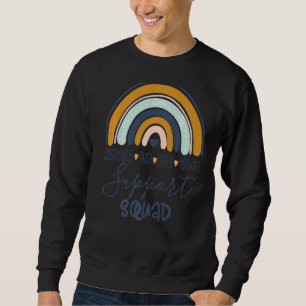 School Support Services Team Teacher Support Squad Sweatshirt