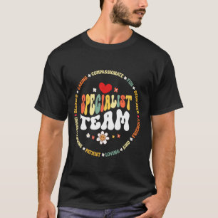 School Support Specialist Team Teacher Squad Readi T-Shirt