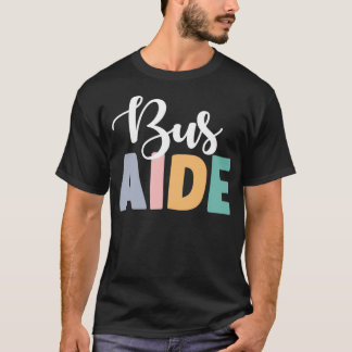 School Support Teacher Bus aide T-Shirt