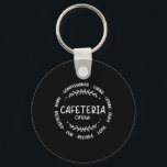 School Support Team Matching Cafeteria Crew Back T Key Ring<br><div class="desc">School Support Team Matching Cafeteria Crew Back To School</div>