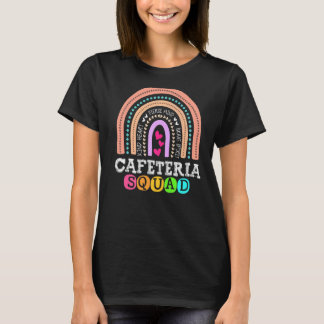 School Support Team Matching Cafeteria Squad Worke T-Shirt
