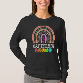 School Support Team Matching Cafeteria Squad Worke T-Shirt