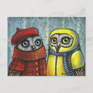 School Sweethearts Postcard