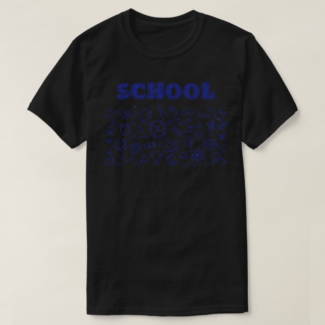 School T-Shirt (Design Front)