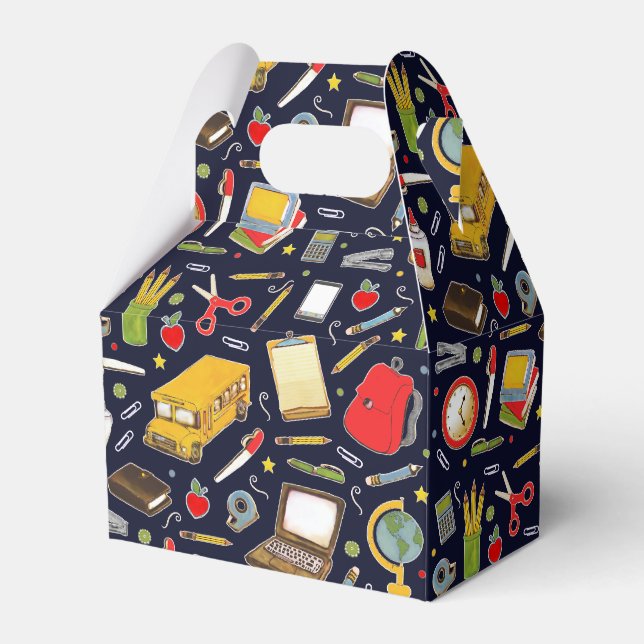 School Teacher Appreciation Favour Box (Front Side)