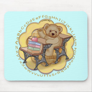 School Teacher Bear Mouse Pad