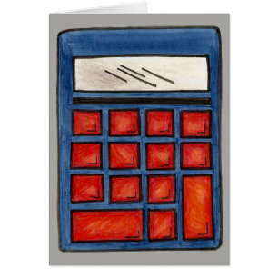 School Teacher Education Math Nerd Calculator