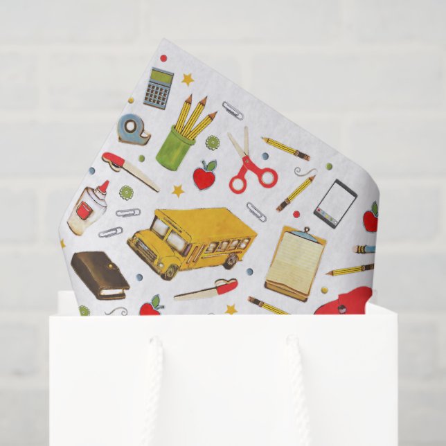 School Teacher Gift Tissue Paper (Gift Bag)