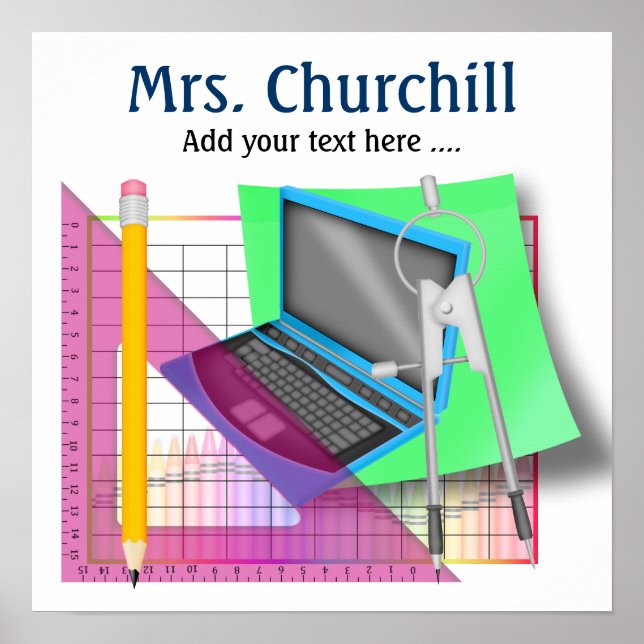 School Teacher Poster - SRF (Front)