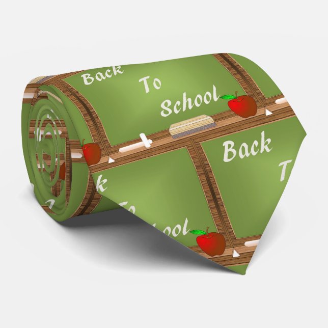School Teacher  Principal Back To School Necktie (Rolled)