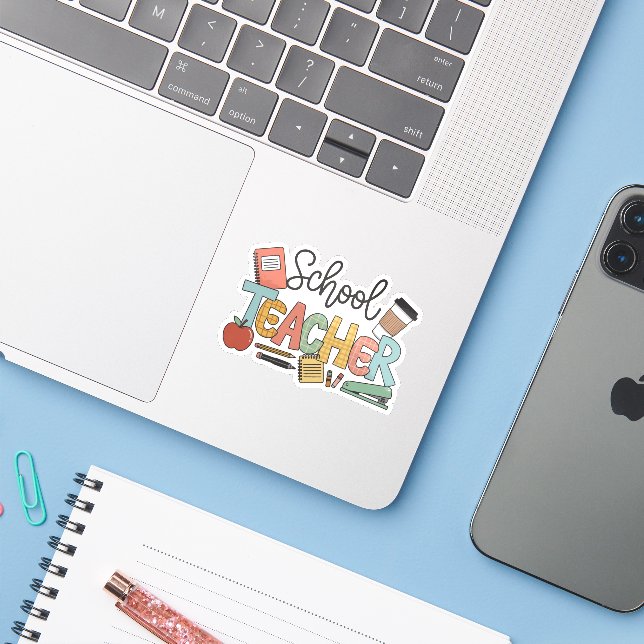 School Teacher Teaching Future Leaders Gifts (Laptop w/ iPhone)
