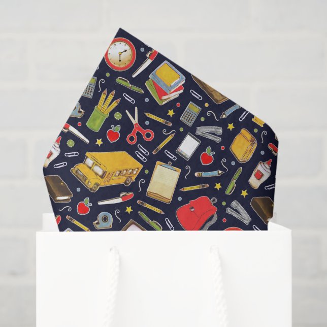 School Teacher Tissue Paper (Gift Bag)