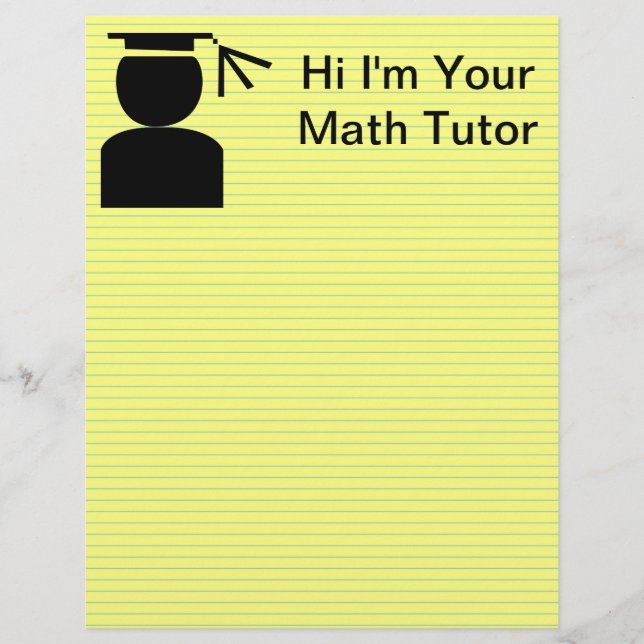 School Teacher Tutor Flyers (Front)