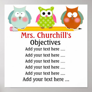 School Teacher's Poster - SRF