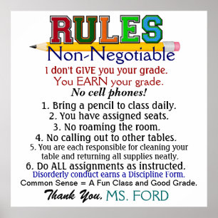 School Teacher's Poster - SRF