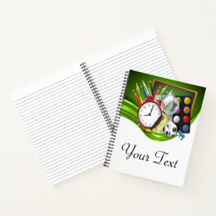 School theme notebook