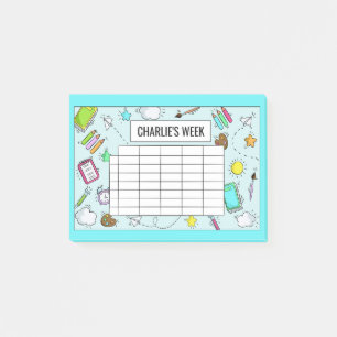 School Timetable custom name notes