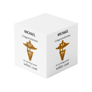 School Veterinary White Coat Ceremony Cube