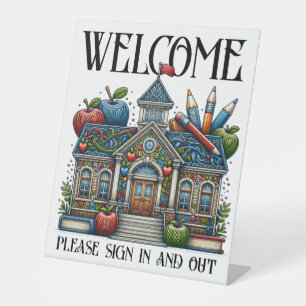 School Welcome Sign