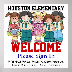School Welcome - SRF Poster