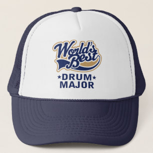 School Worlds Best Drum Major Gift Trucker Hat