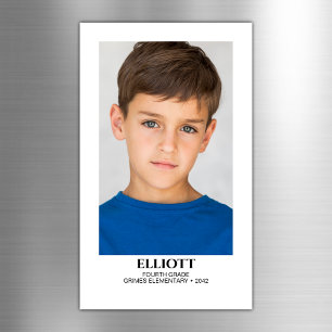 School Year Keepsake Photo Magnet