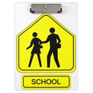 School Zone Clipboard